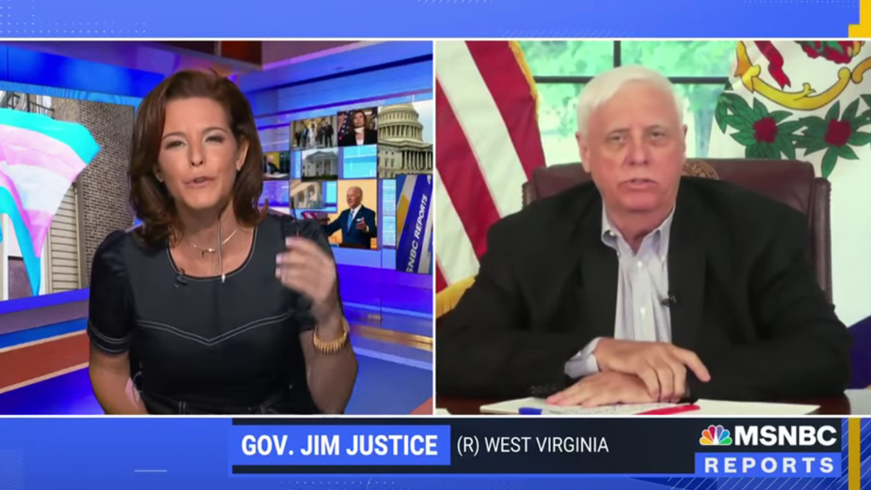 West Virginia governor comes up short on TV when he tries to defend his anti-trans law