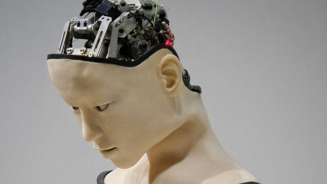 A robot nearly headbutted a festival spectator in China