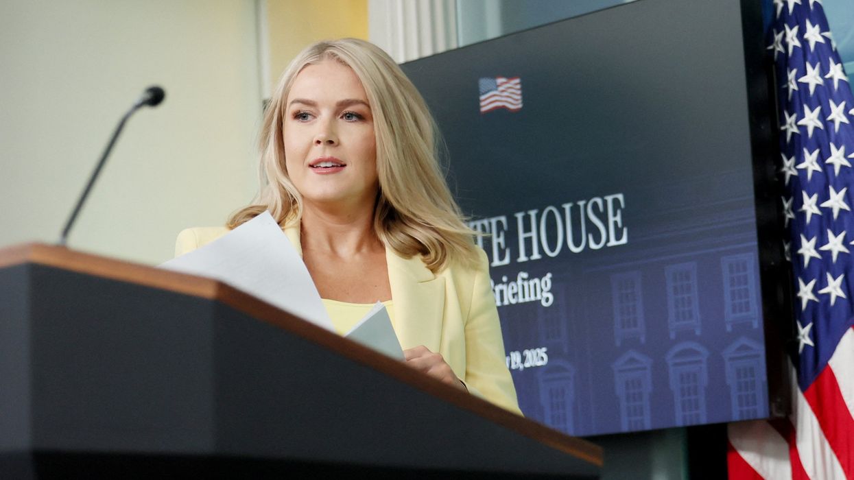 'Weird': Far-right reporter with White House press room credentials asks 'insane' question