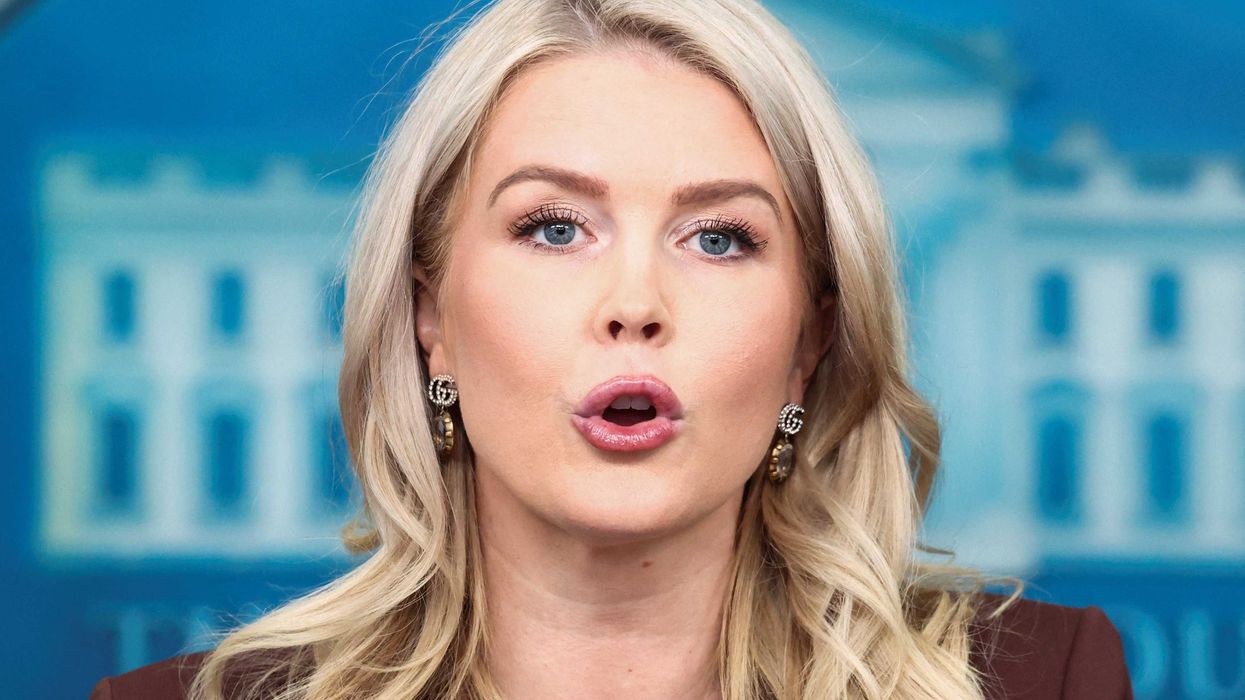 Leavitt's 'brain working overtime' as emerging info linking Trump to Epstein emerges