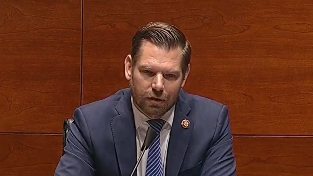 'Party of cop killers': Eric Swalwell scoffs at new GOP claim to be the 'party of law and order'