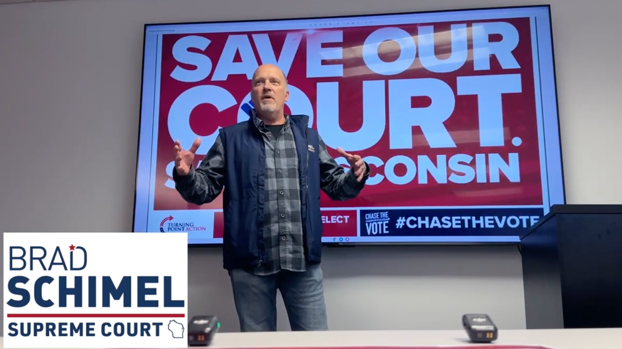 Busted: 'Impartial' judicial candidate tells right wingers he’ll be ‘support network’ for Trump