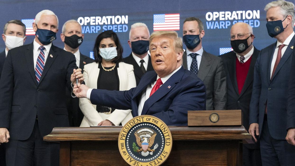 Trump launches bizarre attack over vaccine pause — as the right wing moves to weaponize doubt